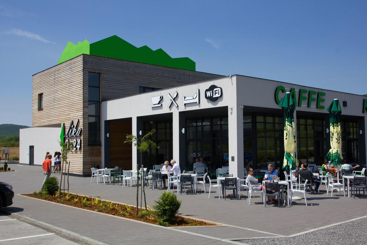 Hotel Lika Jug Brinje Екстер'єр фото